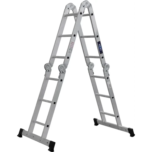 Лестница-трансформер Новая Высота NV 0320 алюминиевая, 4х3 перекл, ширина 330 мм