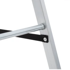 Стремянка алюминиевая Новая Высота NV 1110, 1х8 ступень 80 мм