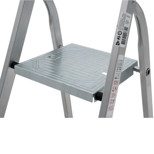 Стремянка алюминиевая Новая Высота NV 1110, 1х8 ступень 80 мм