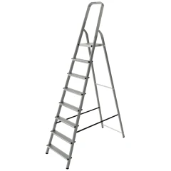 Стремянка стальная Новая Высота NV 1150, 1х8 ступень 70 мм