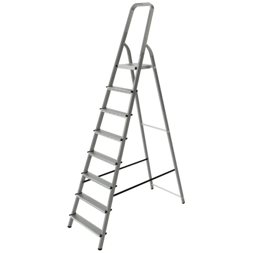 Стремянка стальная Новая Высота NV 1150, 1х8 ступень 70 мм