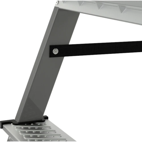 Стремянка стальная Новая Высота NV 1150, 1х8 ступень 70 мм