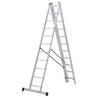 Лестница алюминиевая трёхсекционная Новая Высота NV 1230, 3х11