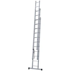 Лестница алюминиевая трёхсекционная Новая Высота NV 1230, 3х11