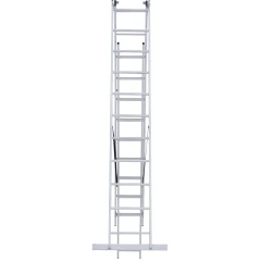 Лестница алюминиевая трёхсекционная Новая Высота NV 1230, 3х11