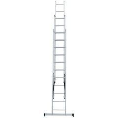 Лестница алюминиевая трёхсекционная Новая Высота NV 1230, 3х11