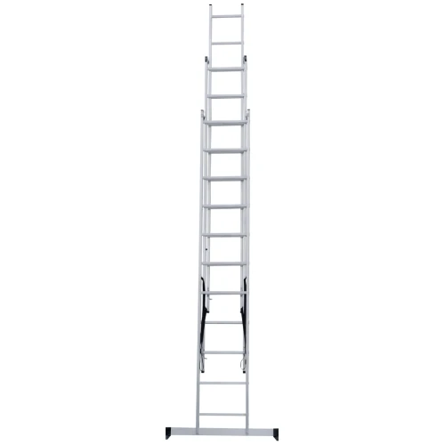 Лестница алюминиевая трёхсекционная Новая Высота NV 1230, 3х11