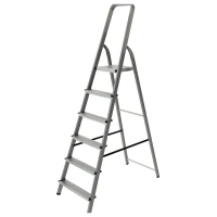 Стремянка стальная Новая Высота NV 1150, 1х6 ступень 70 мм