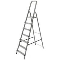 Стремянка стальная Новая Высота NV 1150, 1х7 ступень 70 мм