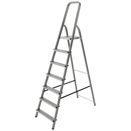 Стремянка стальная Новая Высота NV 1150, 1х7 ступень 70 мм