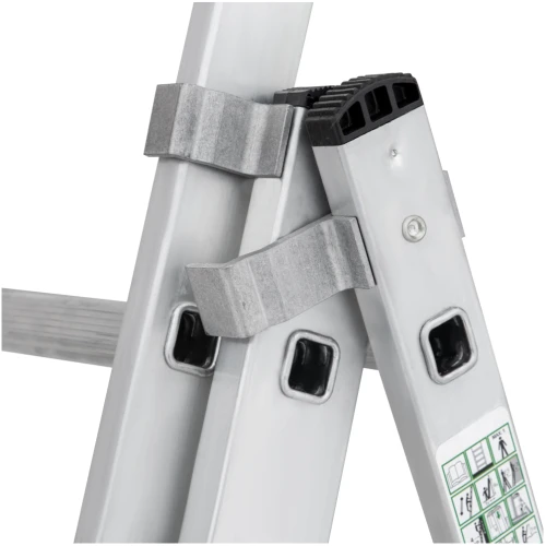 Лестница алюминиевая трёхсекционная Новая Высота NV 1230, 3х12