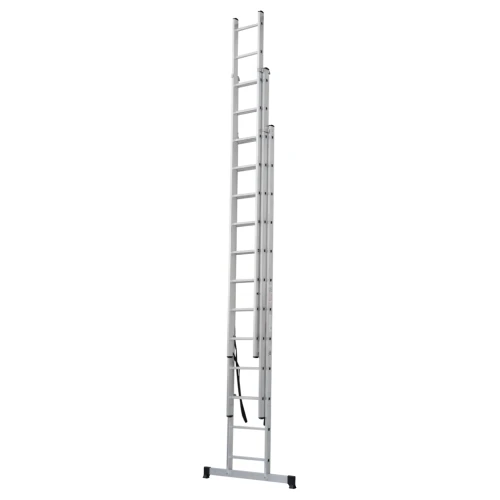 Лестница алюминиевая трёхсекционная Новая Высота NV 1230, 3х12