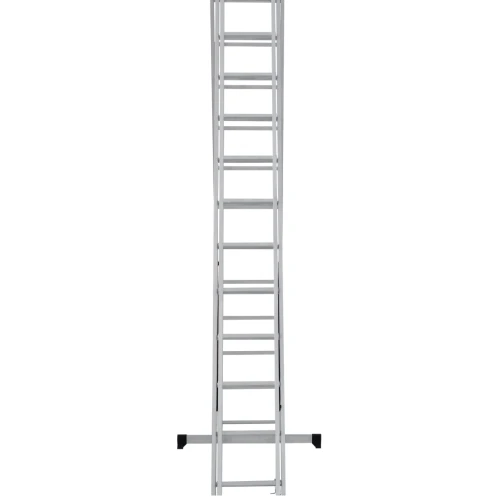 Лестница алюминиевая трёхсекционная Новая Высота NV 1230, 3х12