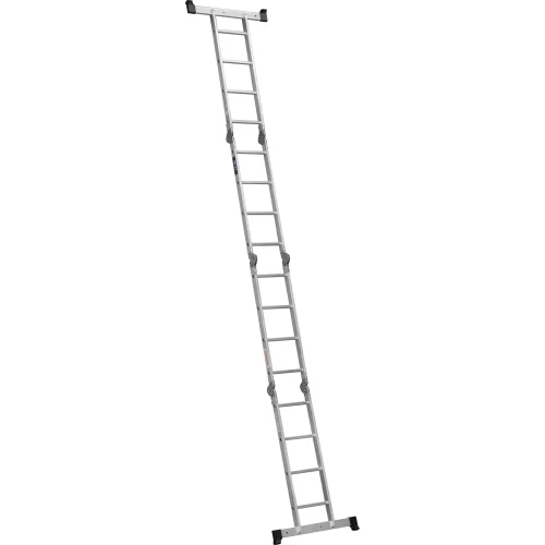 Лестница-трансформер Новая Высота NV 0320 алюминиевая, 4х4 перекл, ширина 330 мм