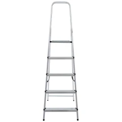 Стремянка алюминиевая Новая Высота NV 1110, 1х5 ступень 80 мм