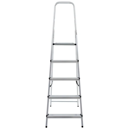 Стремянка алюминиевая Новая Высота NV 1110, 1х5 ступень 80 мм