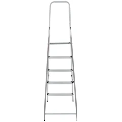 Стремянка алюминиевая Новая Высота NV 1110, 1х5 ступень 80 мм