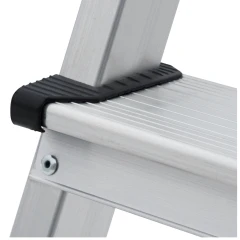 Стремянка алюминиевая Новая Высота NV 1110, 1х5 ступень 80 мм