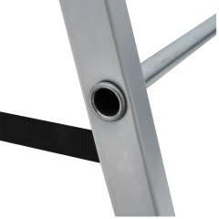 Стремянка алюминиевая Новая Высота NV 1110, 1х7 ступень 80 мм