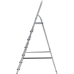 Стремянка алюминиевая Новая Высота NV 1110, 1х7 ступень 80 мм