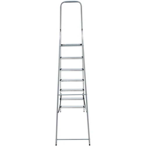 Стремянка алюминиевая Новая Высота NV 1110, 1х7 ступень 80 мм