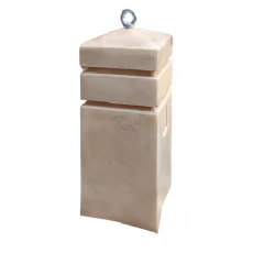 Парковочный столбик с креплением для переноски 325х325х600 мм