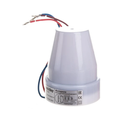 Фотореле ФР 601 серый, макс. нагрузка 2200 ВА IP44 IEK