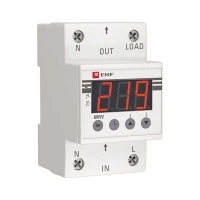 Реле напряжения с дисплеем 63A EKF PROxima