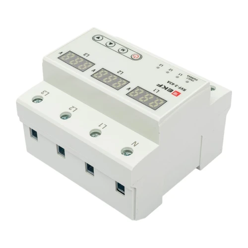 Реле выбора фаз с дисплеем RVF-3-63А EKF PROxima