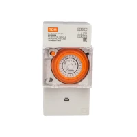 Аналоговое суточное реле АР-30мин/24ч-16А-DIN (3 модуля) TDM ELECTRIC