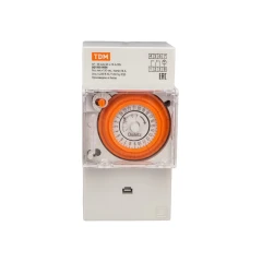 Аналоговое суточное реле АР-30мин/24ч-16А-DIN (3 модуля) TDM ELECTRIC