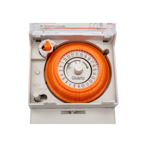 Аналоговое суточное реле АР-30мин/24ч-16А-DIN (3 модуля) TDM ELECTRIC