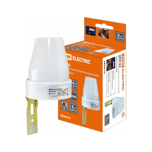 Фотореле ФРЛ-02 5-50Лк 10А TDM ELECTRIC