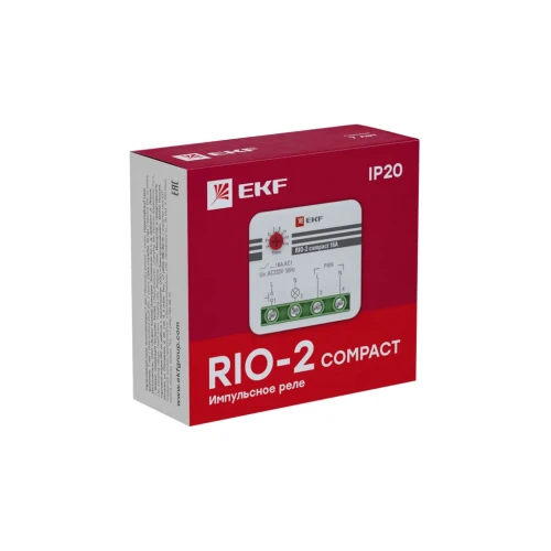 Импульсное реле RIO-2 compact 10А EKF PROxima