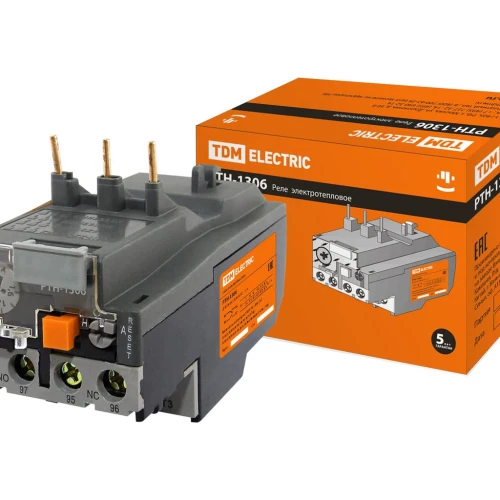 Реле электротепловое 1,0-1,6А TDM ELECTRIC