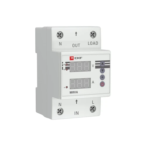 Реле напряжения и тока с дисплеем 50A EKF PROxima