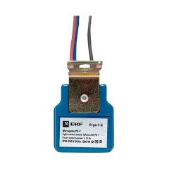 Фотореле PS-1 6А 1200Вт IP44 EKF