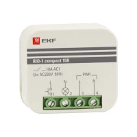 Импульсное реле RIO-1 compact 10А EKF PROxima