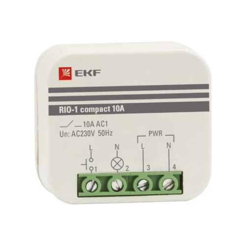 Импульсное реле RIO-1 compact 10А EKF PROxima