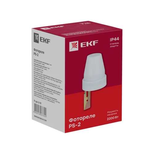 Фотореле PS-2 10А 2200Вт IP44 EKF PROxima
