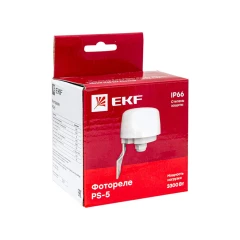 Фотореле PS-5 15А 3300Вт IP66 EKF PROxima