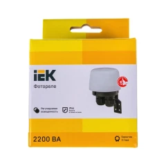 Фотореле ФР 603 макс. нагрузка 2200ВА IP66 белый