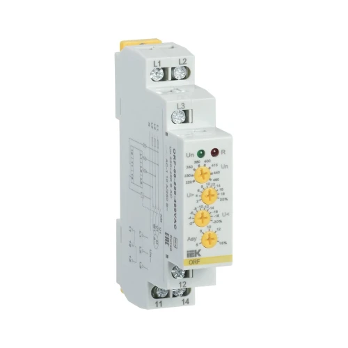 Реле контроля фаз ORF-06 трехфазное 10А 220-460В IEK