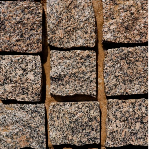 Брусчатка колотая 100х100х100 мм Ала-Носкуа