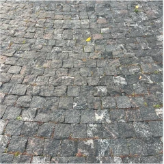 Брусчатка колотая 100х100х100 мм Гранатовый Амфиболит