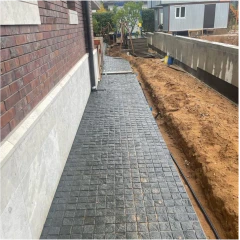 Брусчатка пилено-колотая (пиленые 2-4 боковые грани, верх колотый) 80х80х80 мм Габбро