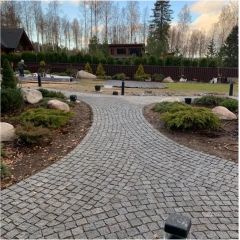 Брусчатка колотая 100х100х100 мм Каменногорская