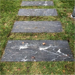 Плита пошаговая термо Гранатовый амфиболит 1200х400х50 мм