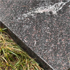 Плита пошаговая термо Гранатовый амфиболит 1200х400х50 мм