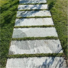 Плита пошаговая бучарда Габбро Урал 1200х400х50 мм